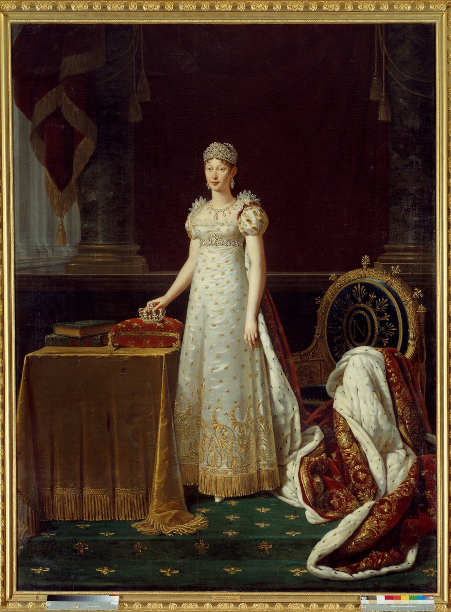 Portrait of the Empress Marie Louise of Austria, wife of Napoleon I by Robert Lefevre