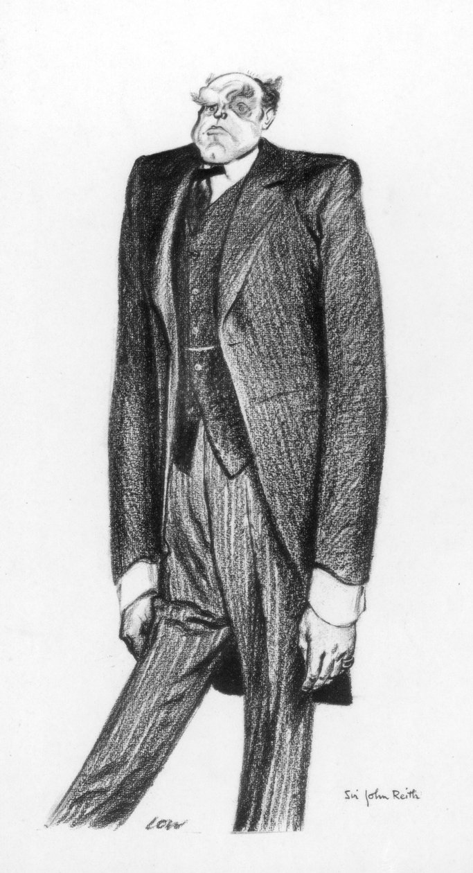 John Reith, 1st Baron Reith, 1933 by Robert Low