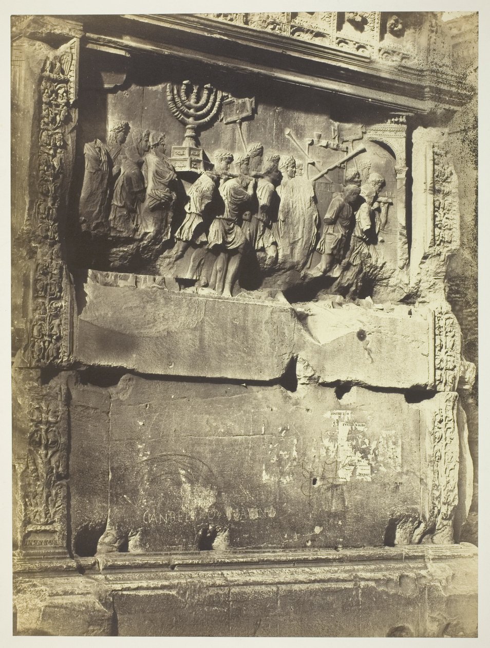 The Arch of Titus, 1855 by Robert MacPherson