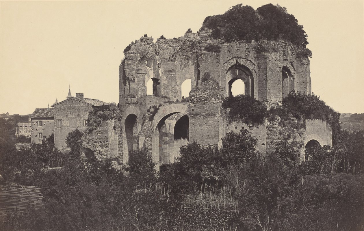 The Templum Minerva Medica and the Surrounding Area, 1861 by Robert MacPherson