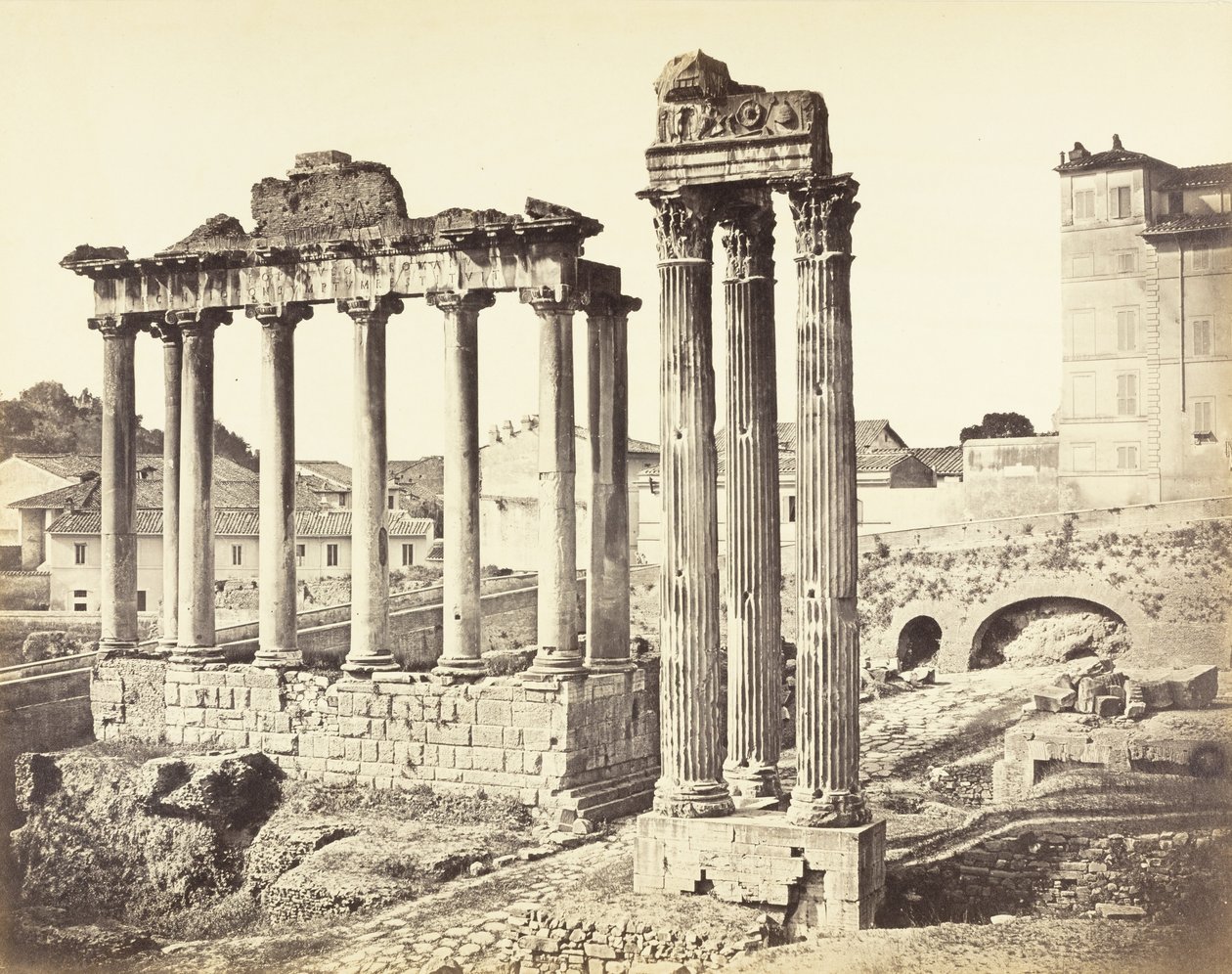 Untitled (Ruins of Roman Forum) by Robert MacPherson