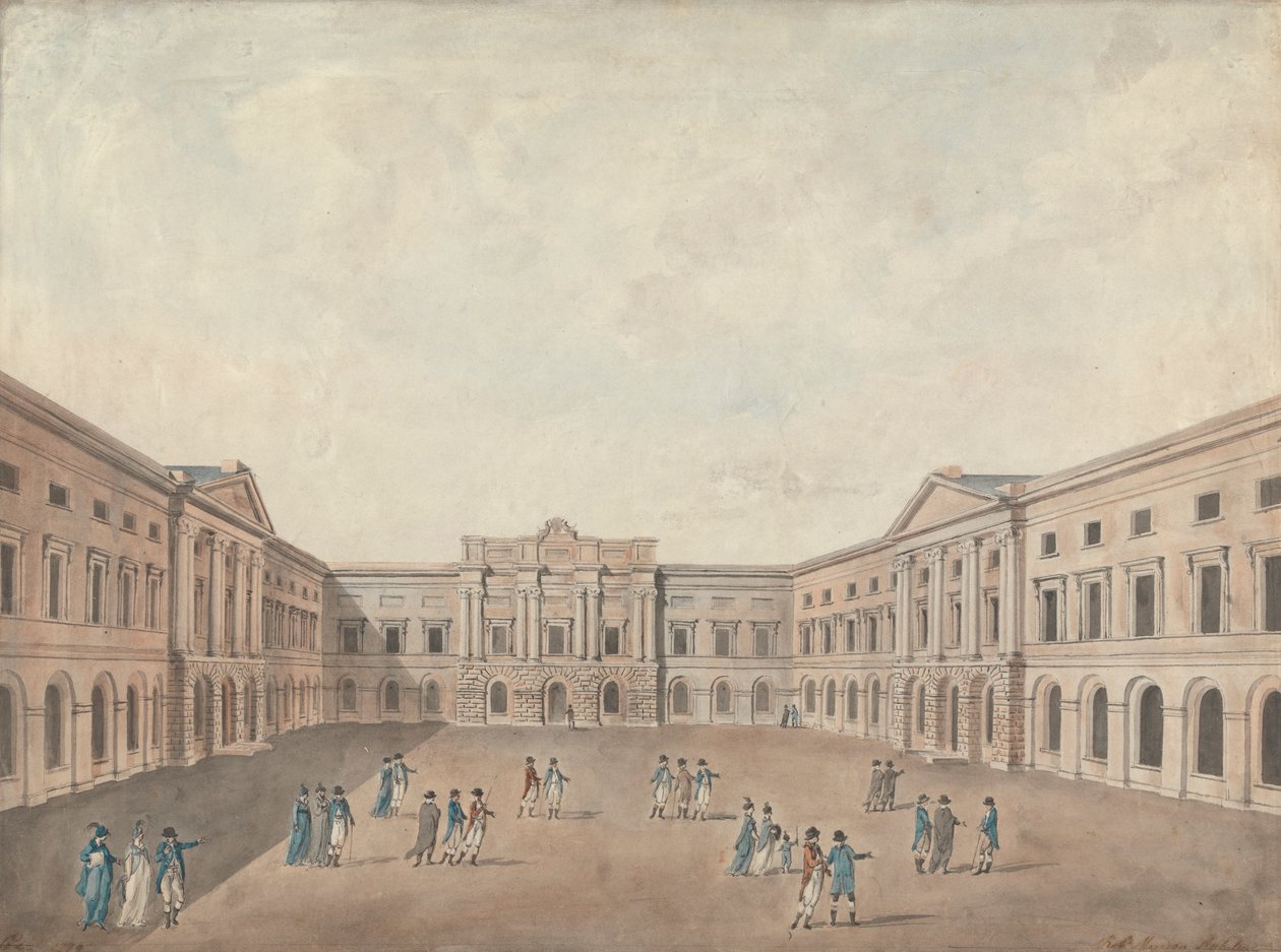 Design for Court of Edinburgh University by Robert Morrison