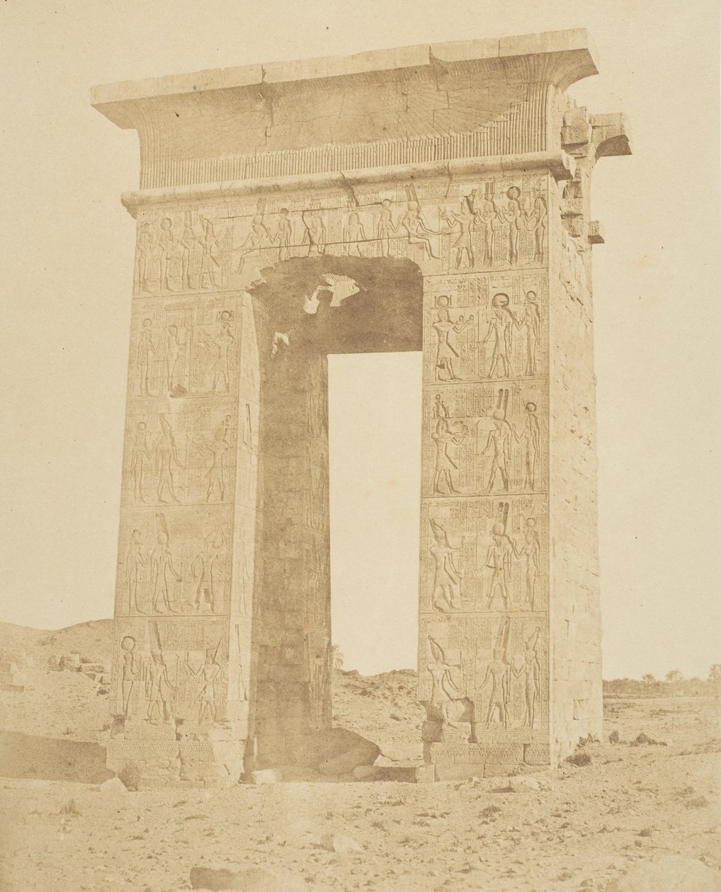 Gate of Ptolemy Philomeder, Karnac by Robert Murray.