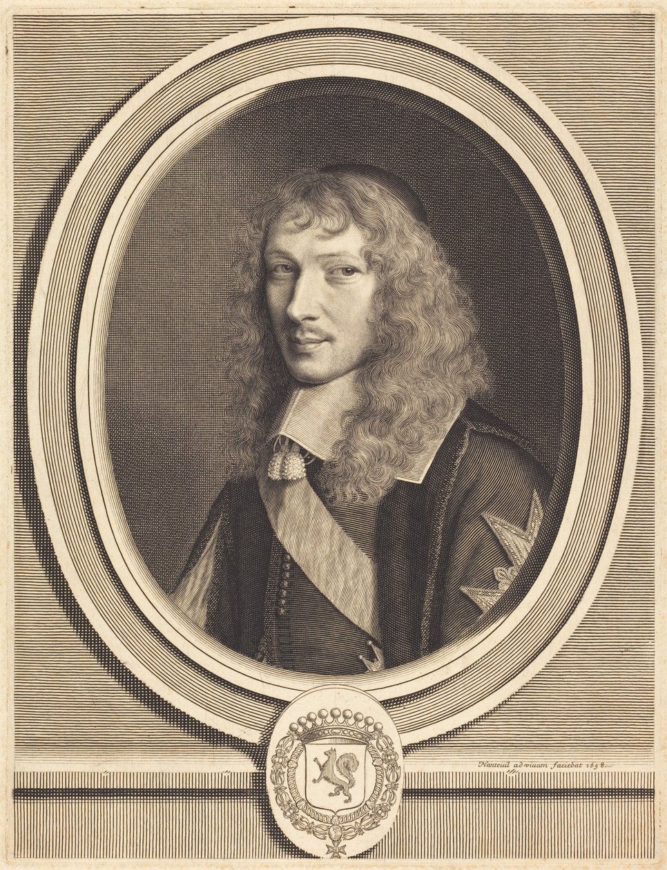 Basile Fouquet by Robert Nanteuil