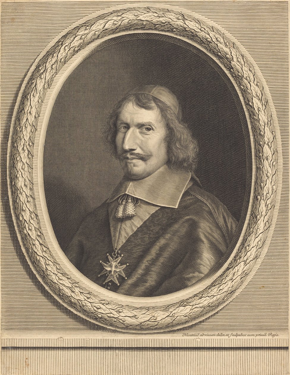 Cardinal Antonio Barberini by Robert Nanteuil