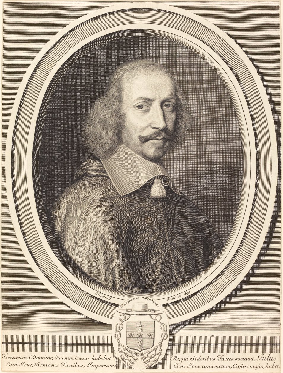 Cardinal Jules Mazarin by Robert Nanteuil