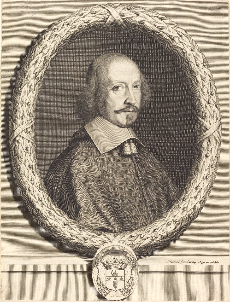 Cardinal Jules Mazarin by Robert Nanteuil