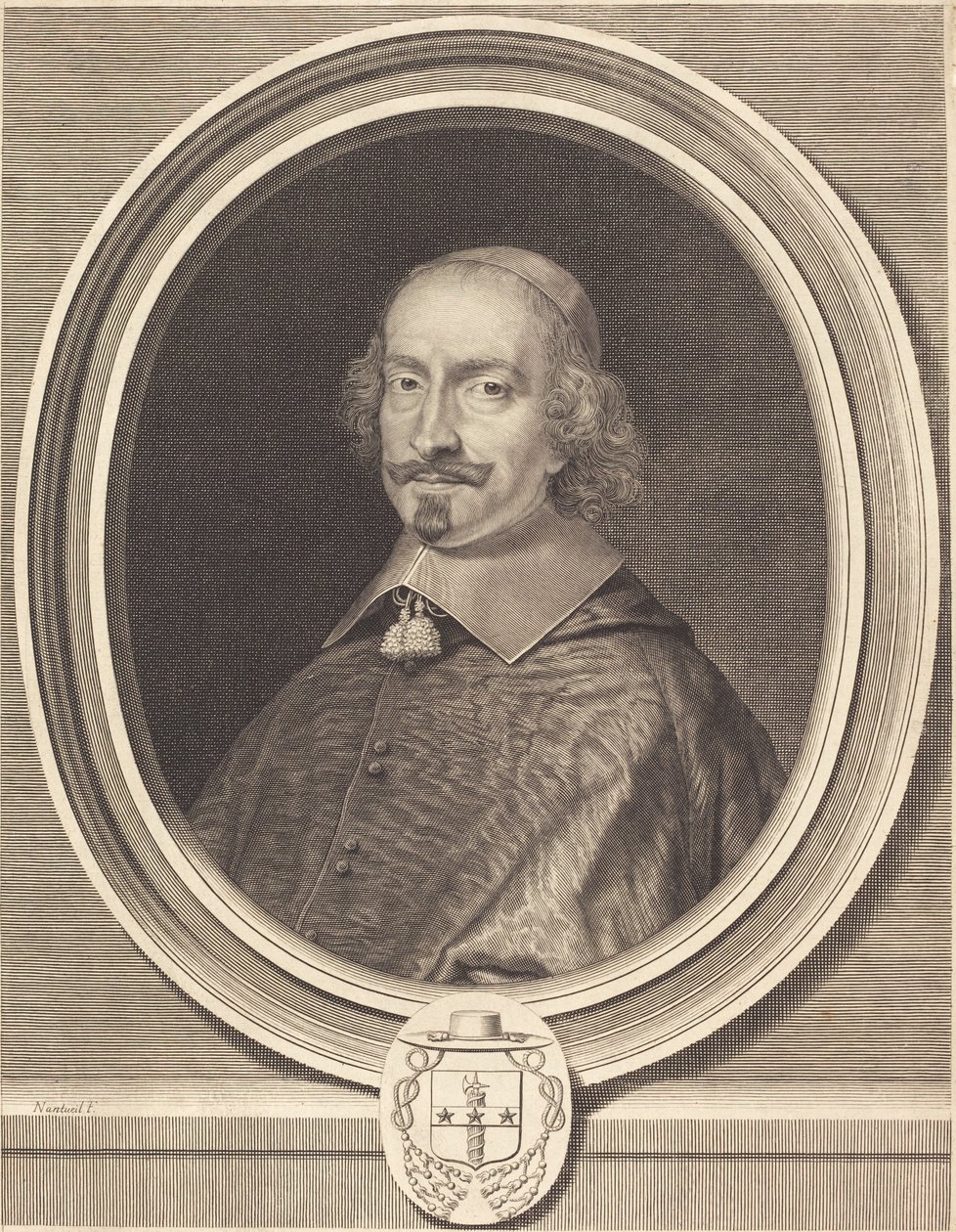 Cardinal Jules Mazarin by Robert Nanteuil