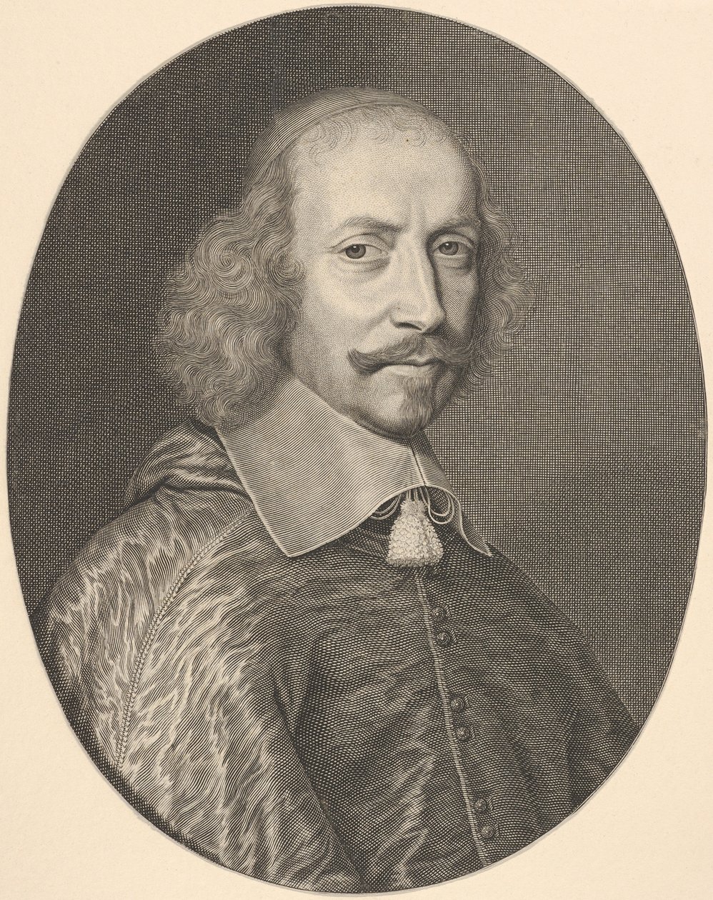 Cardinal Jules Mazarin by Robert Nanteuil
