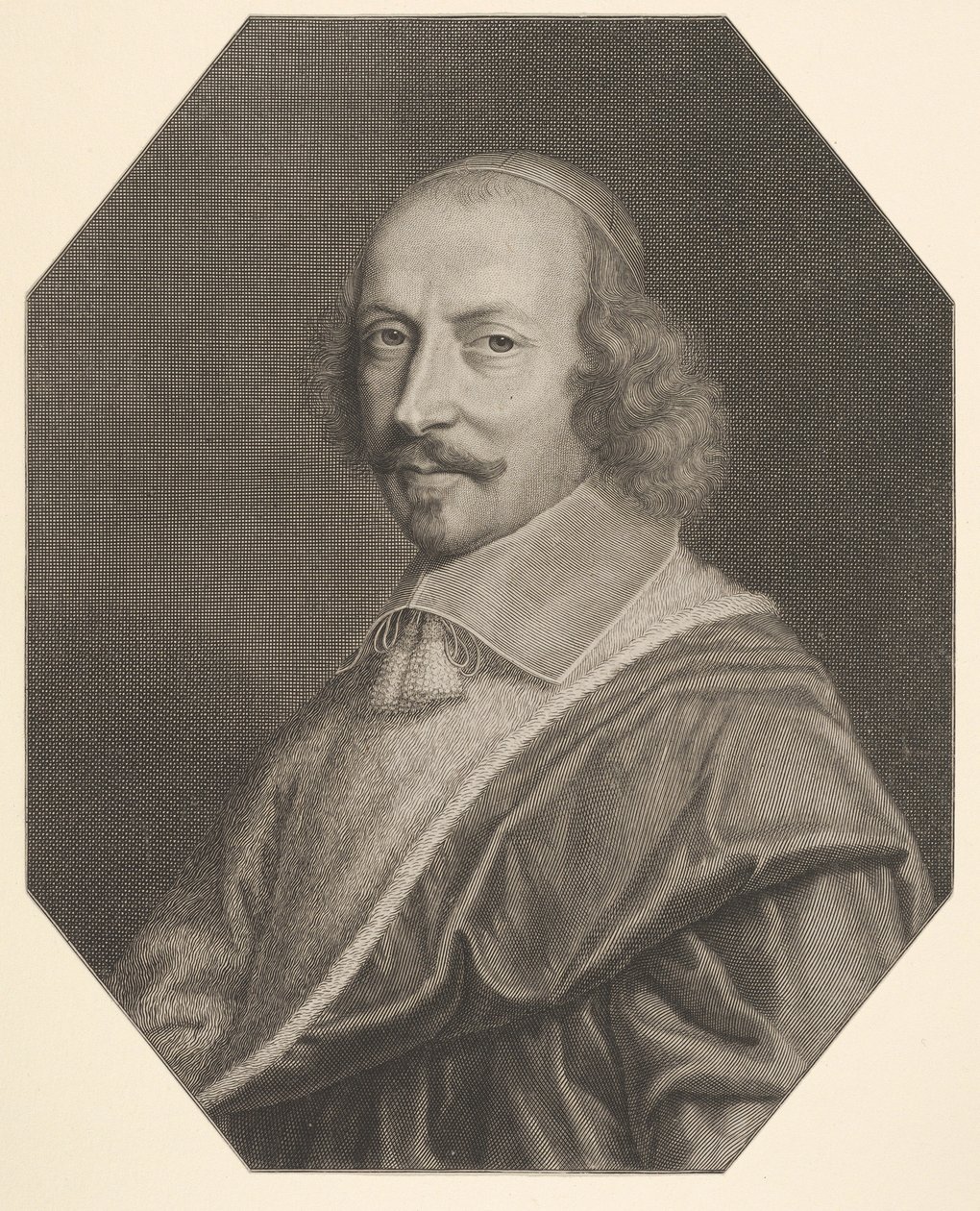 Cardinal Jules Mazarin by Robert Nanteuil