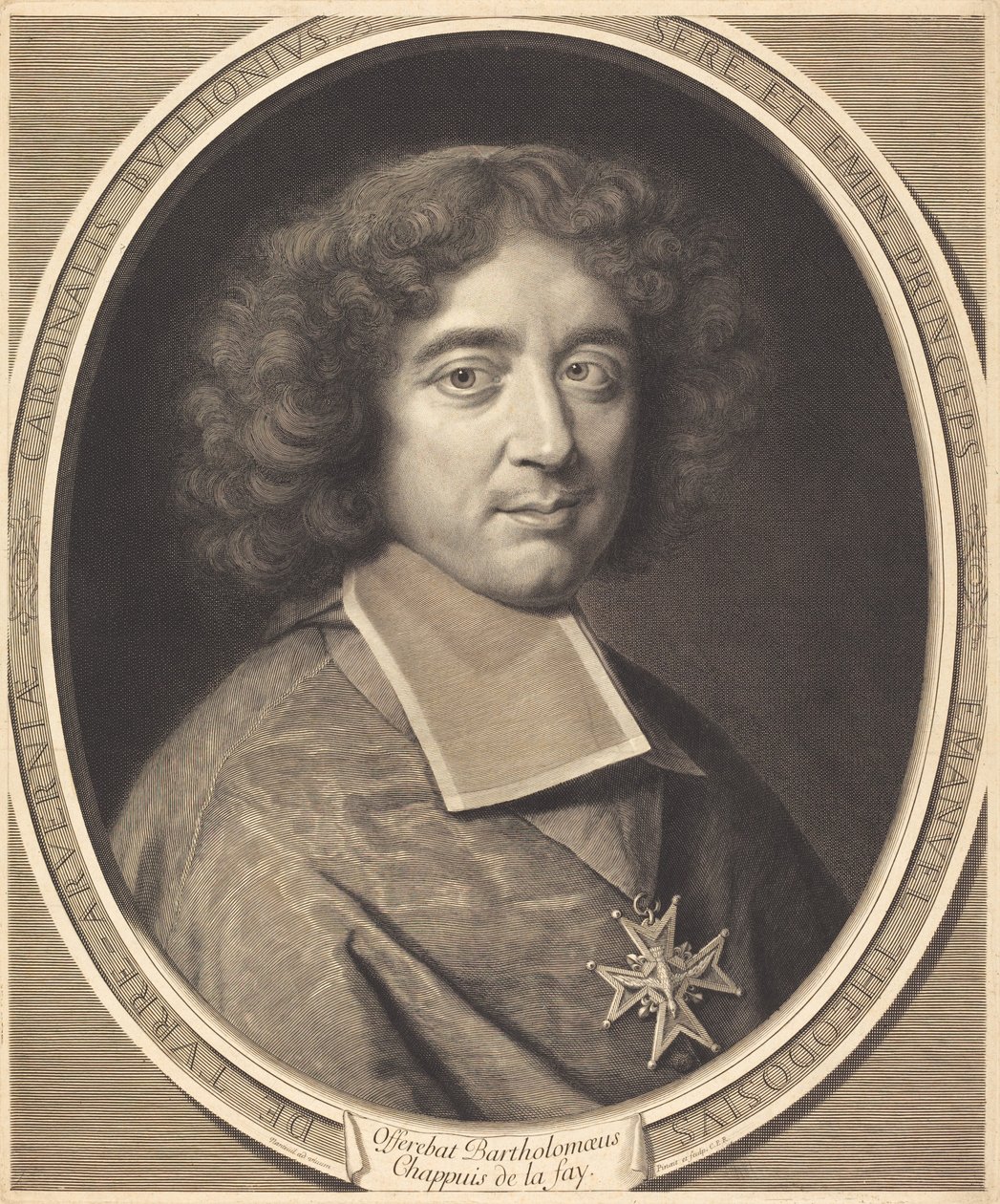 Cardinal de Bouillon by Robert Nanteuil