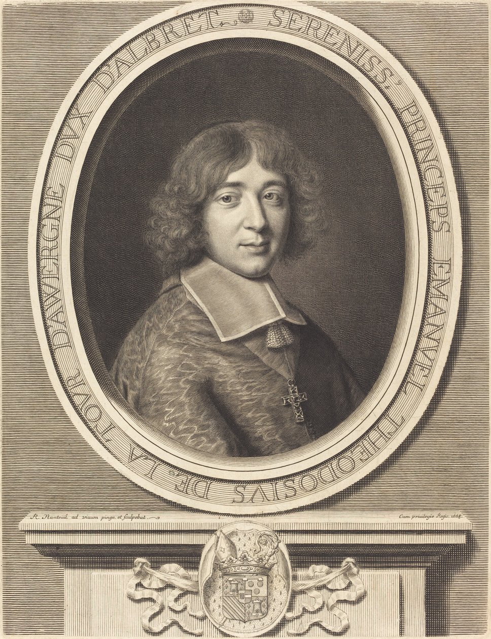Cardinal de Bouillon by Robert Nanteuil