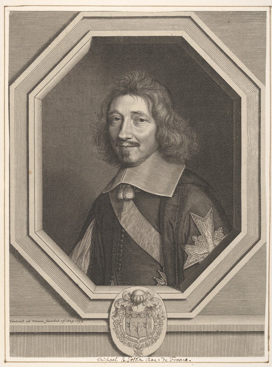 Chancellor Michel IV Le Tellier by Robert Nanteuil