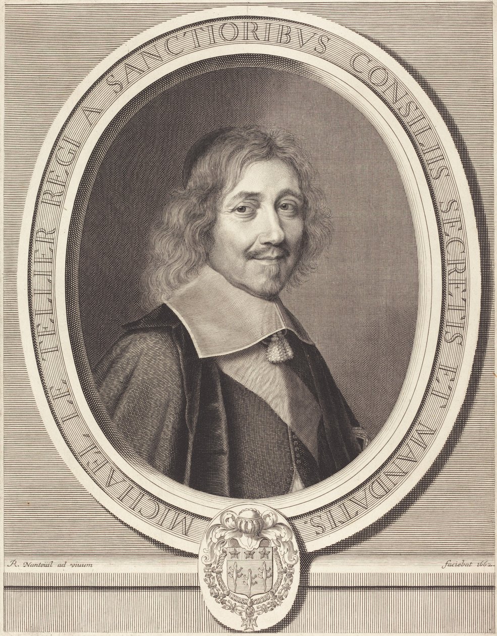 Chancellor Michel Le Tellier by Robert Nanteuil
