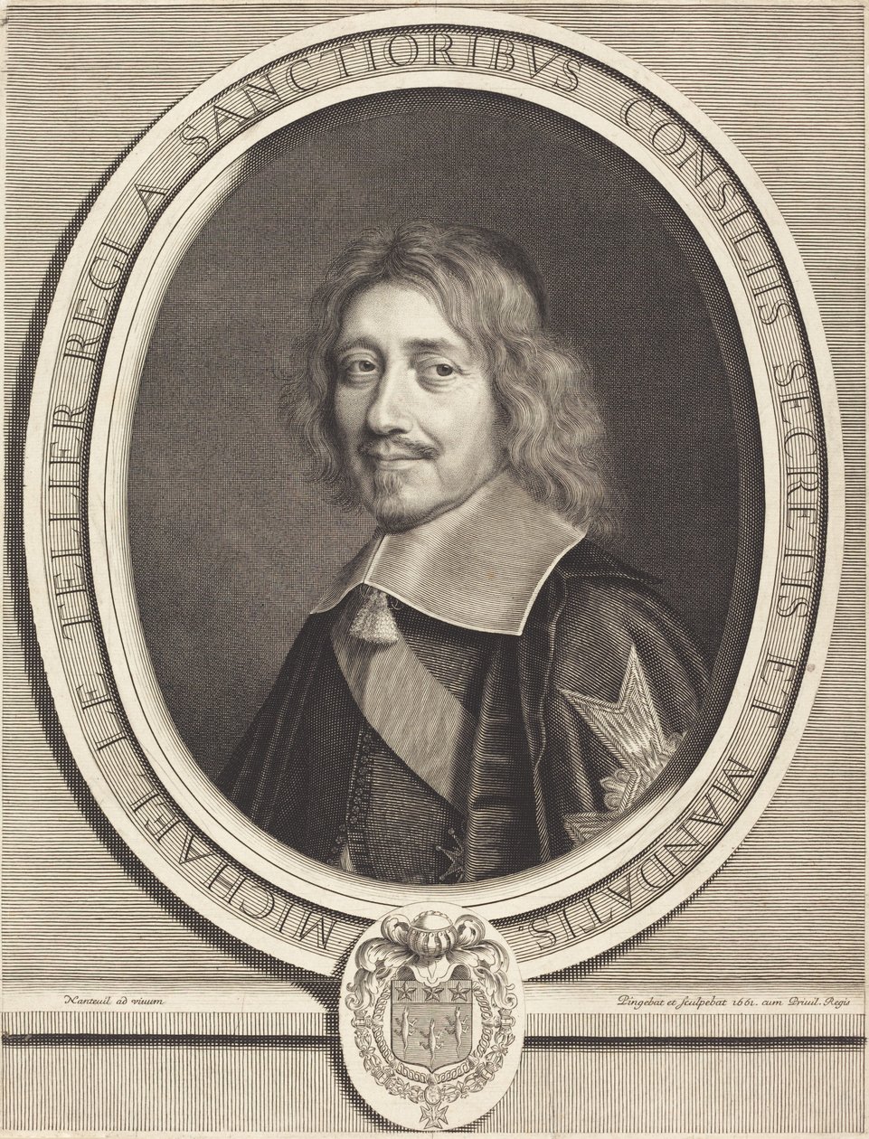 Chancellor Michel Le Tellier by Robert Nanteuil