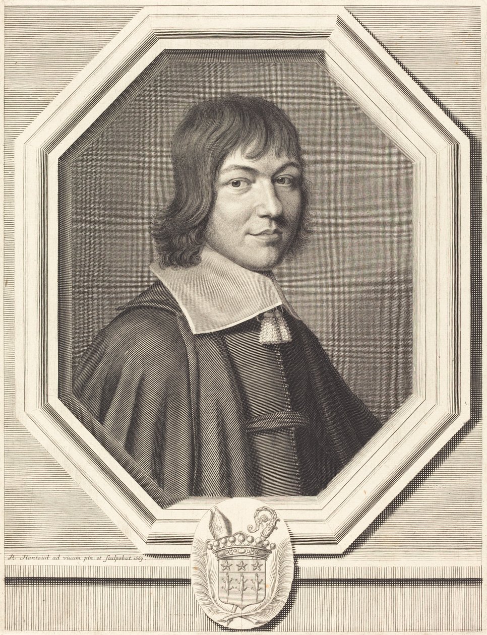 Charles-Maurice Le Tellier by Robert Nanteuil