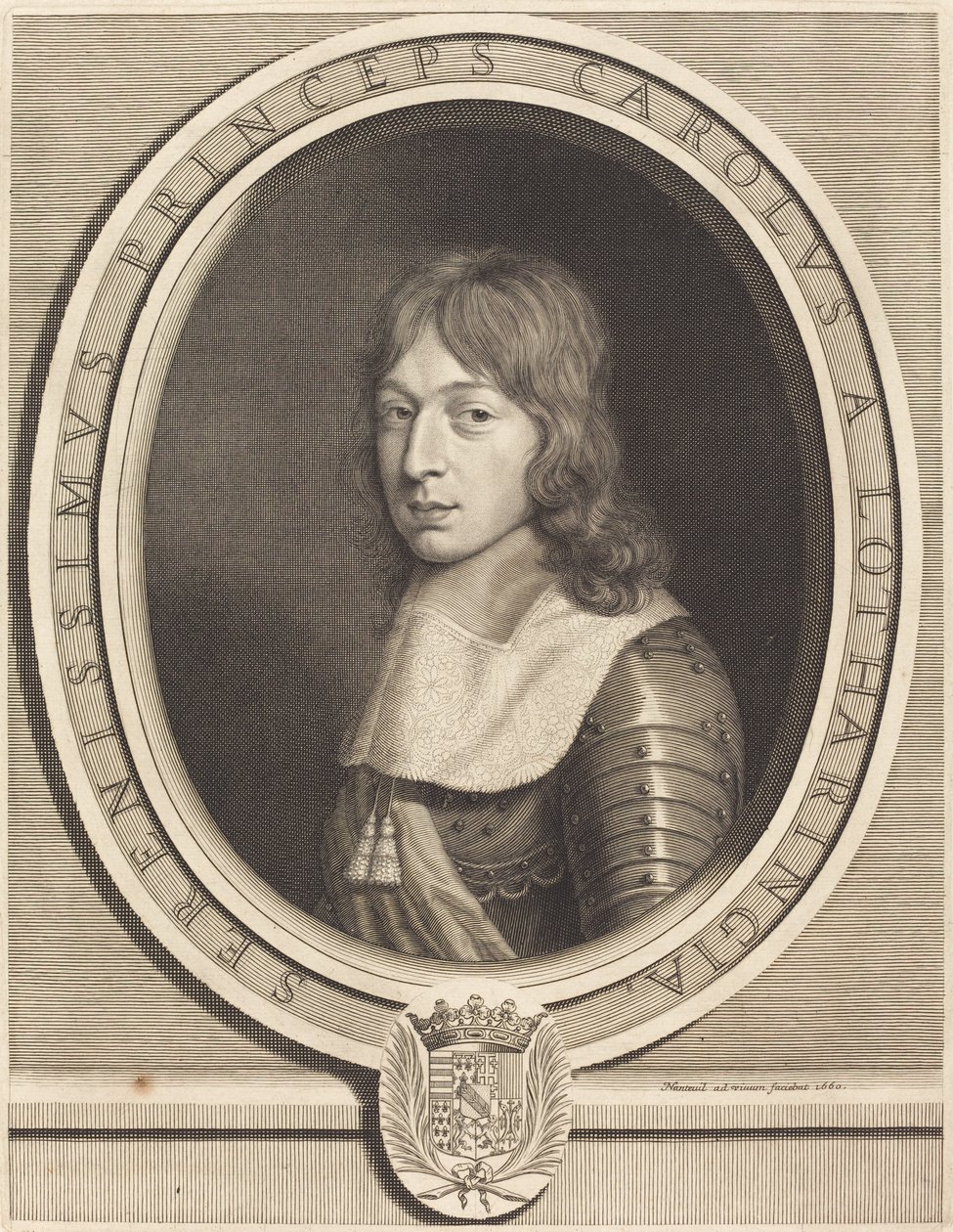 Charles V, Duke of Lorraine by Robert Nanteuil