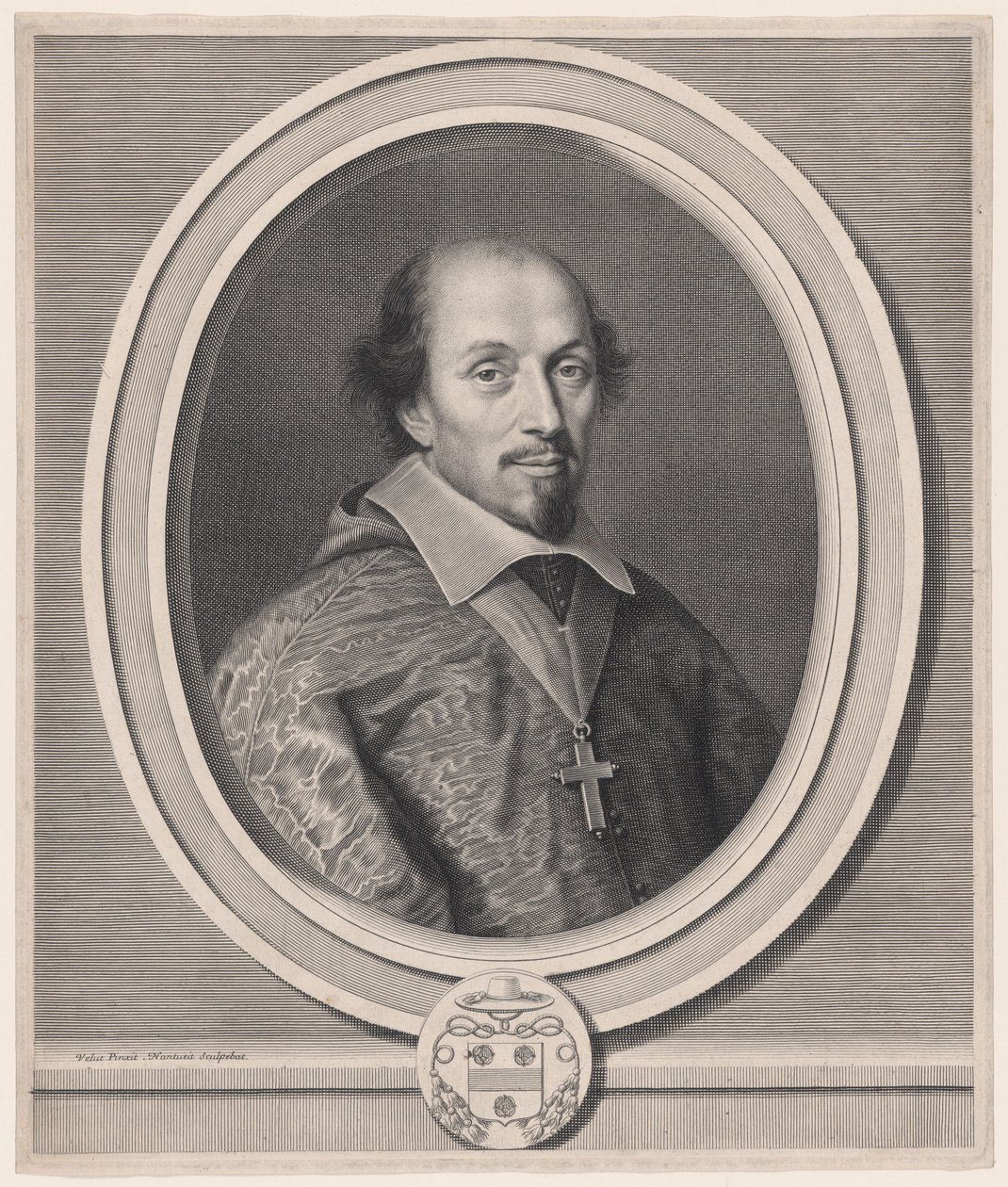 François Mallier du Houssay, Bishop of Troyes by Robert Nanteuil