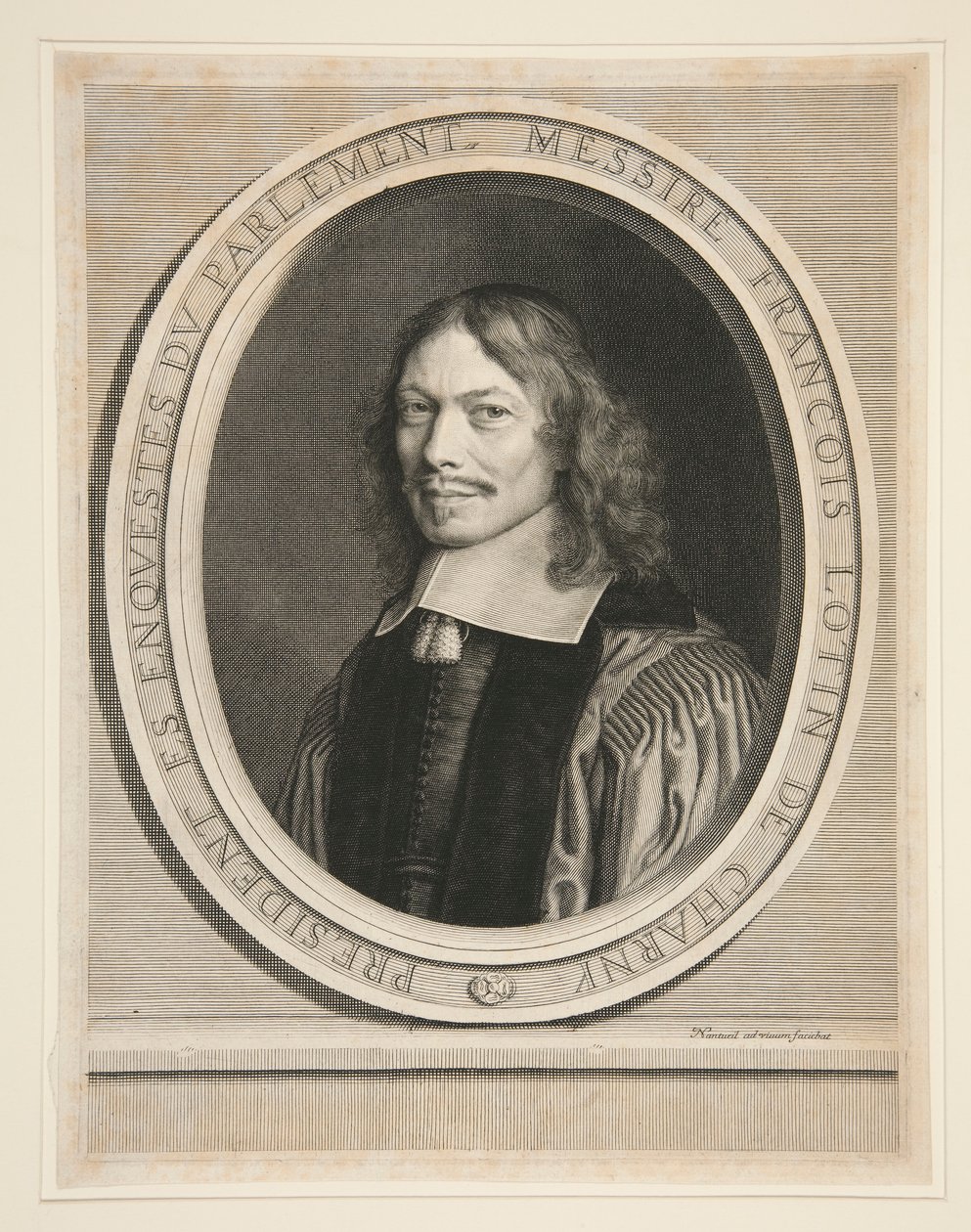 François Lotin de Charny (President of the Parliament of Paris) by Robert Nanteuil