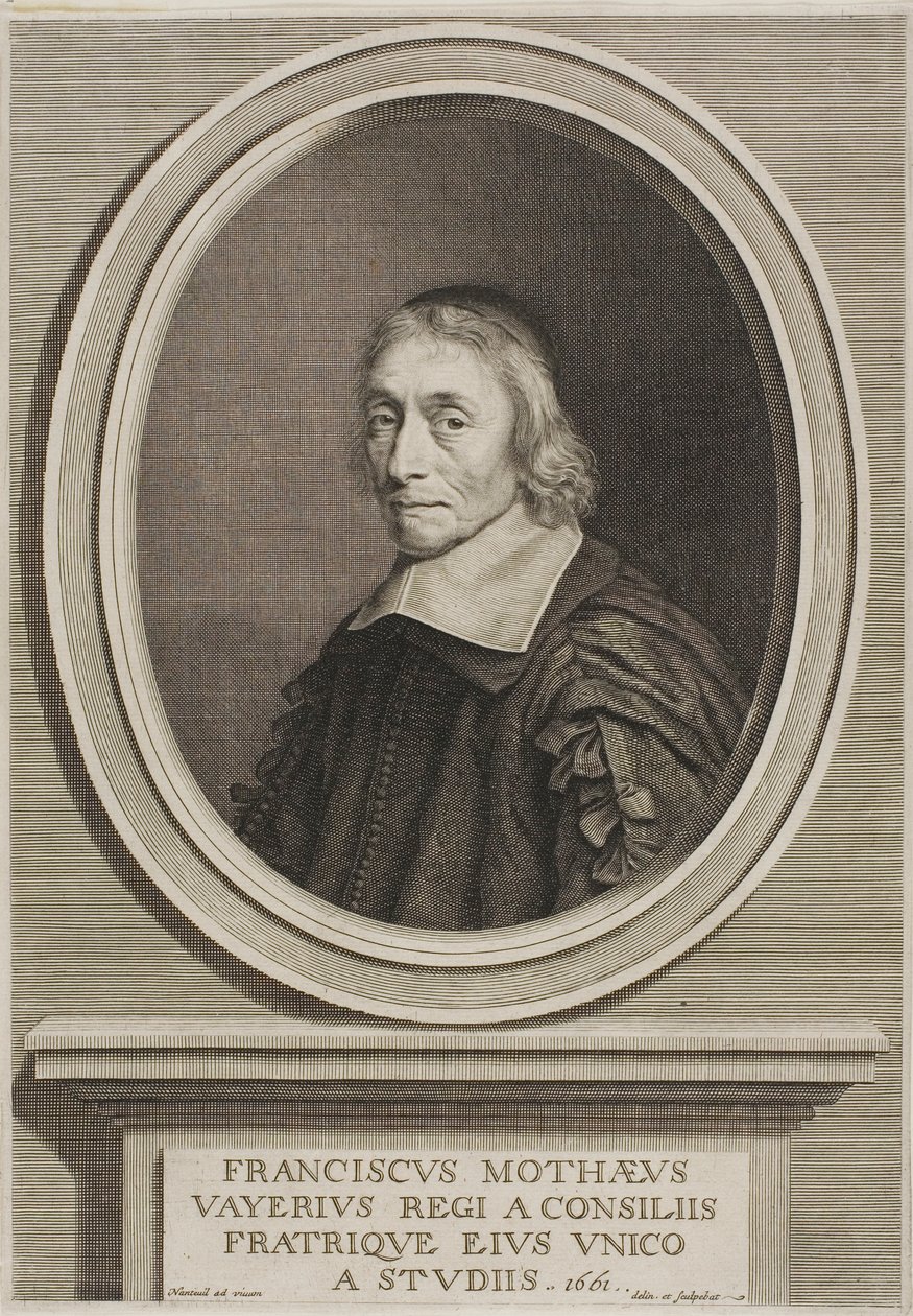 François de la Mothe le Vayer by Robert Nanteuil