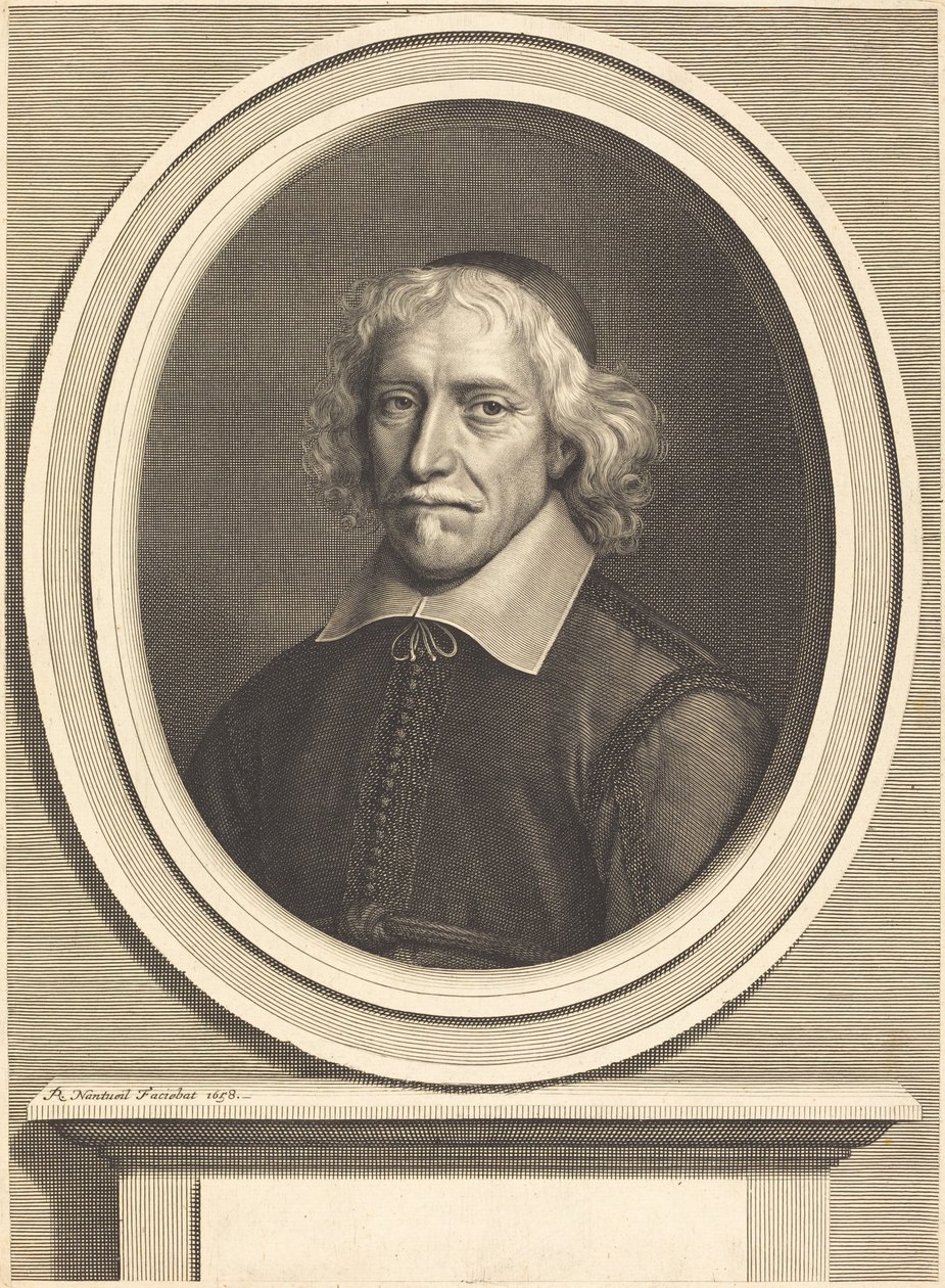 Gilles Boileau by Robert Nanteuil