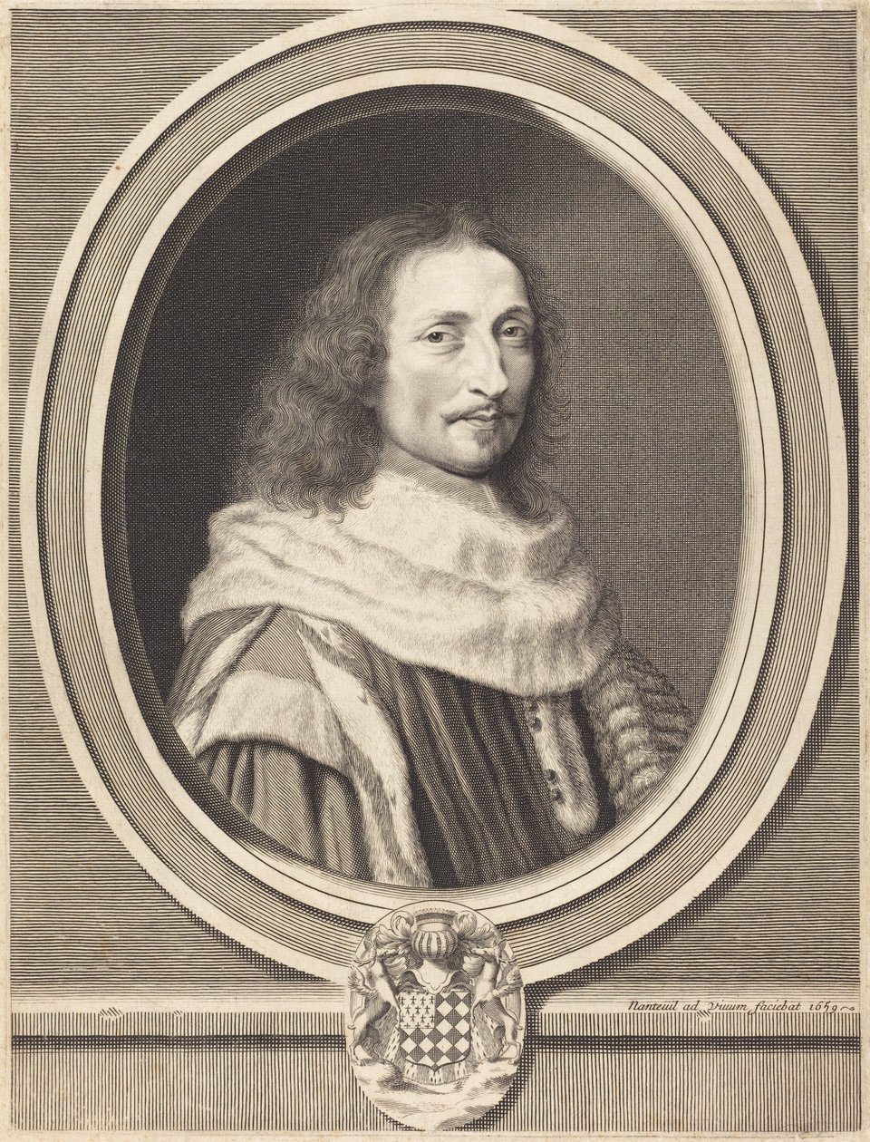 Guillaume de Lamoignon by Robert Nanteuil