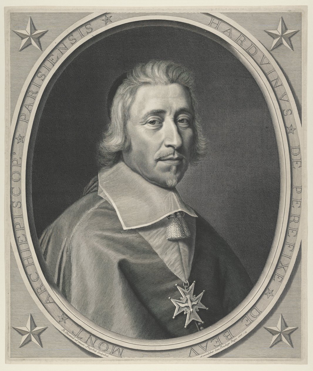 Hardouin de Beaumont de Péréfixe, Archbishop of Paris by Robert Nanteuil
