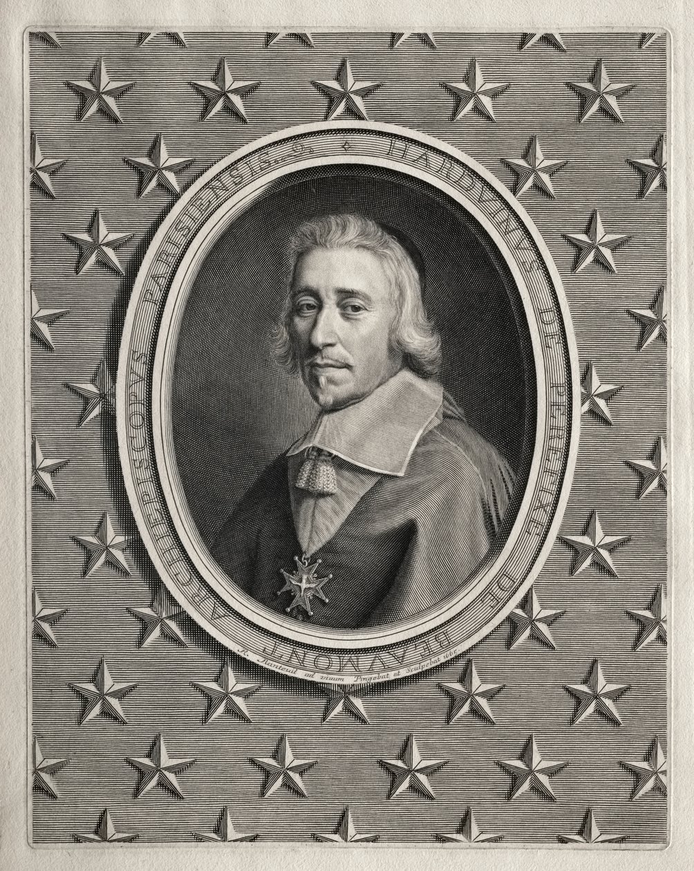 Hardouin de Péréfixe de Beaumont by Robert Nanteuil