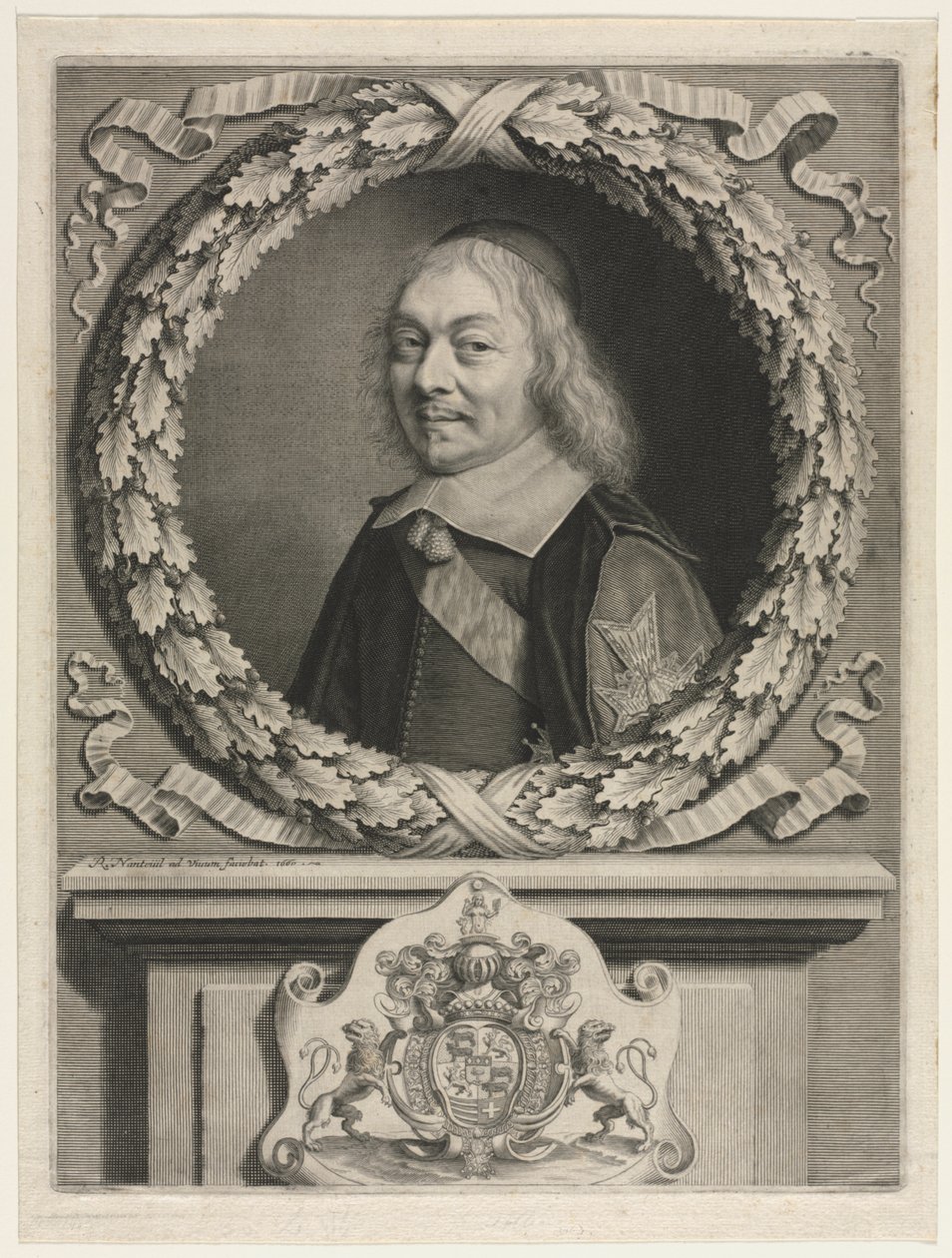 Henri-Auguste de Loménie Comte de Brienne by Robert Nanteuil