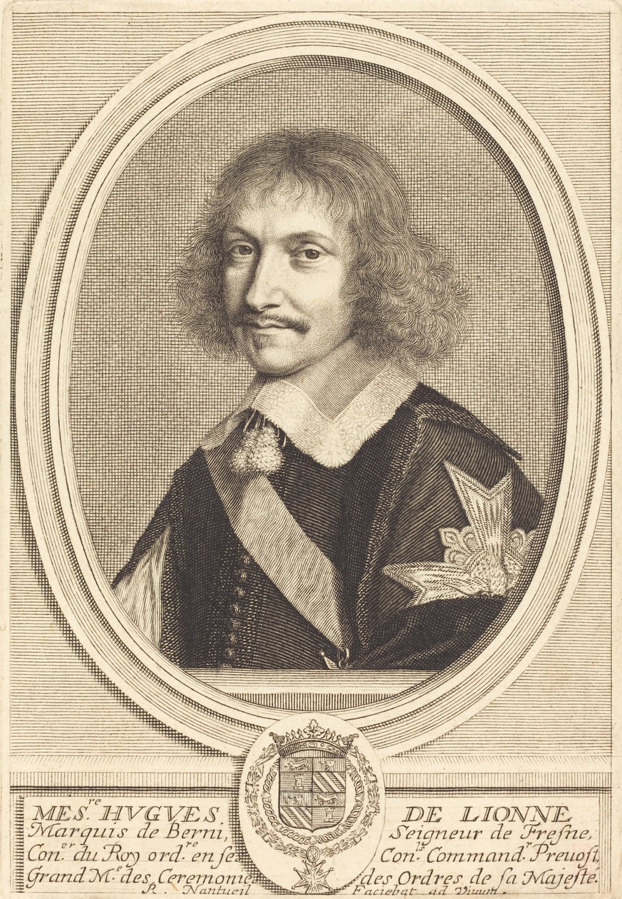 Hugues de Lionne by Robert Nanteuil