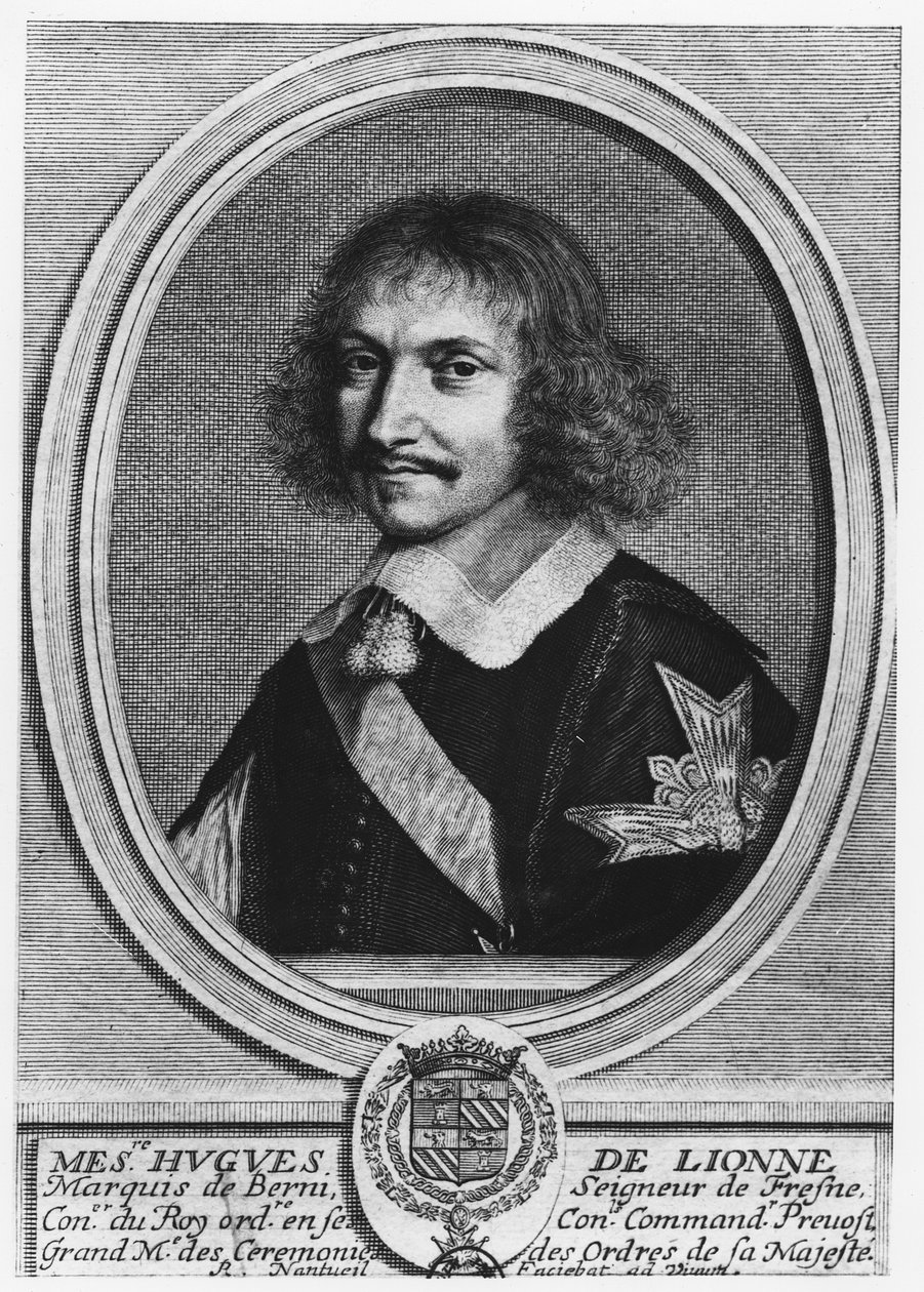 Hugues de Lionne by Robert Nanteuil