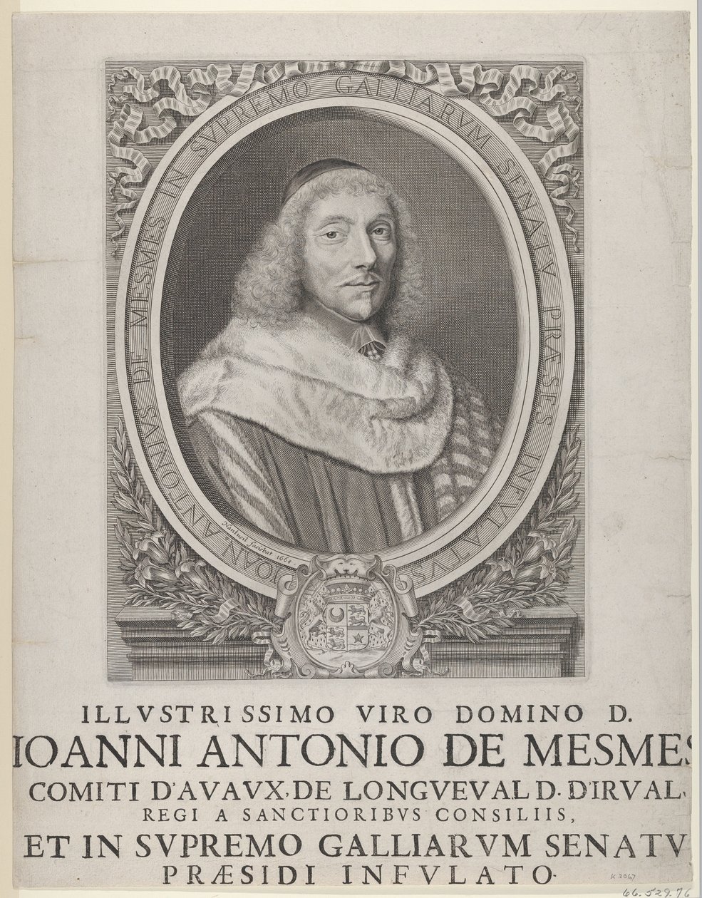 Jean-Antoine de Mesmes by Robert Nanteuil