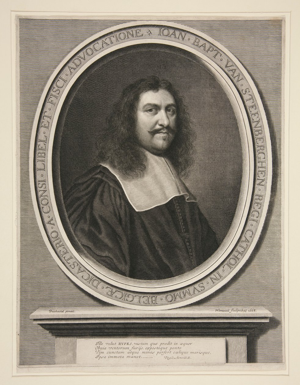 Jean Baptiste van Steenberghen, Advisor to the King in the Council of Flanders by Robert Nanteuil