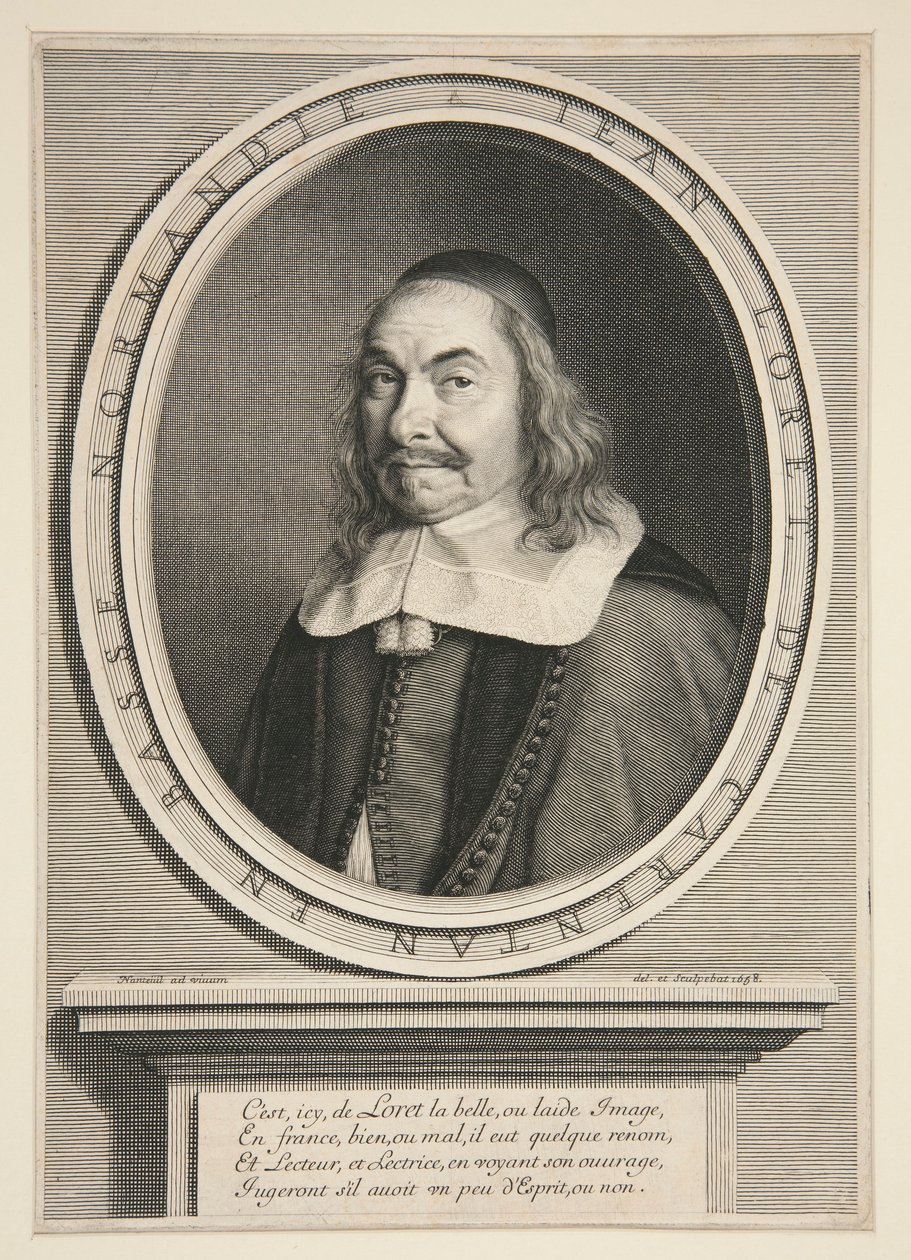 Jean Loret, French Writer by Robert Nanteuil