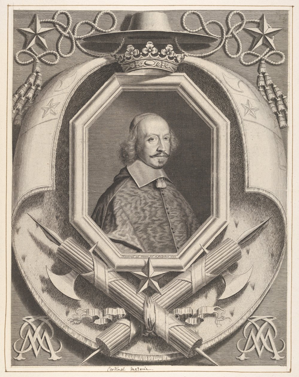 Le Cardinal Jules Mazarin by Robert Nanteuil