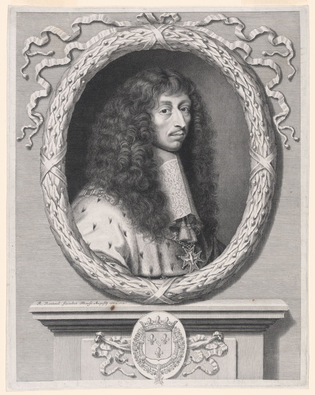 Louis de Bourbon, II of the Name, Prince of Condé, Nicknamed Monsieur le Prince (1621-1686) by Robert Nanteuil