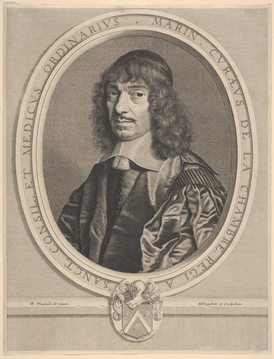 Marin Cureau de La Chambre by Robert Nanteuil