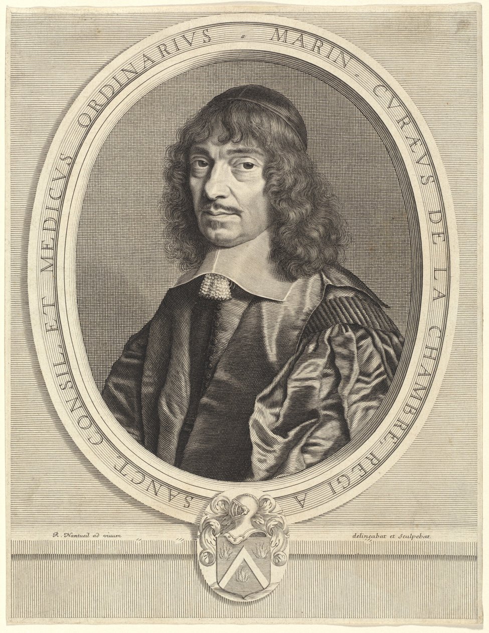 Marin Cureau de la Chambre by Robert Nanteuil