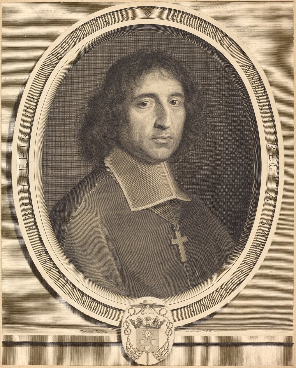 Michel Amelot by Robert Nanteuil