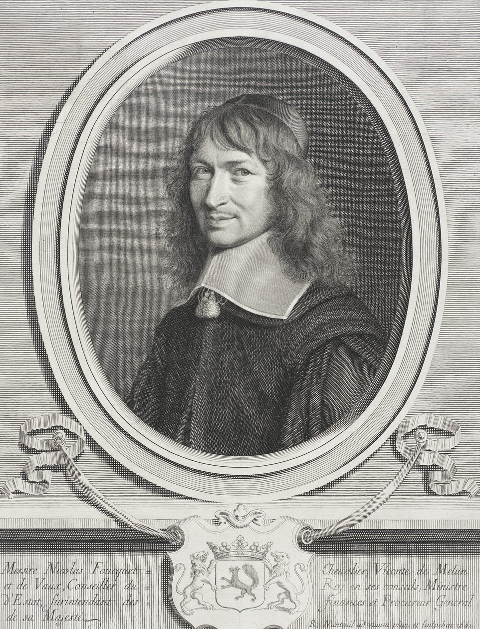 Nicolas Fouquet by Robert Nanteuil