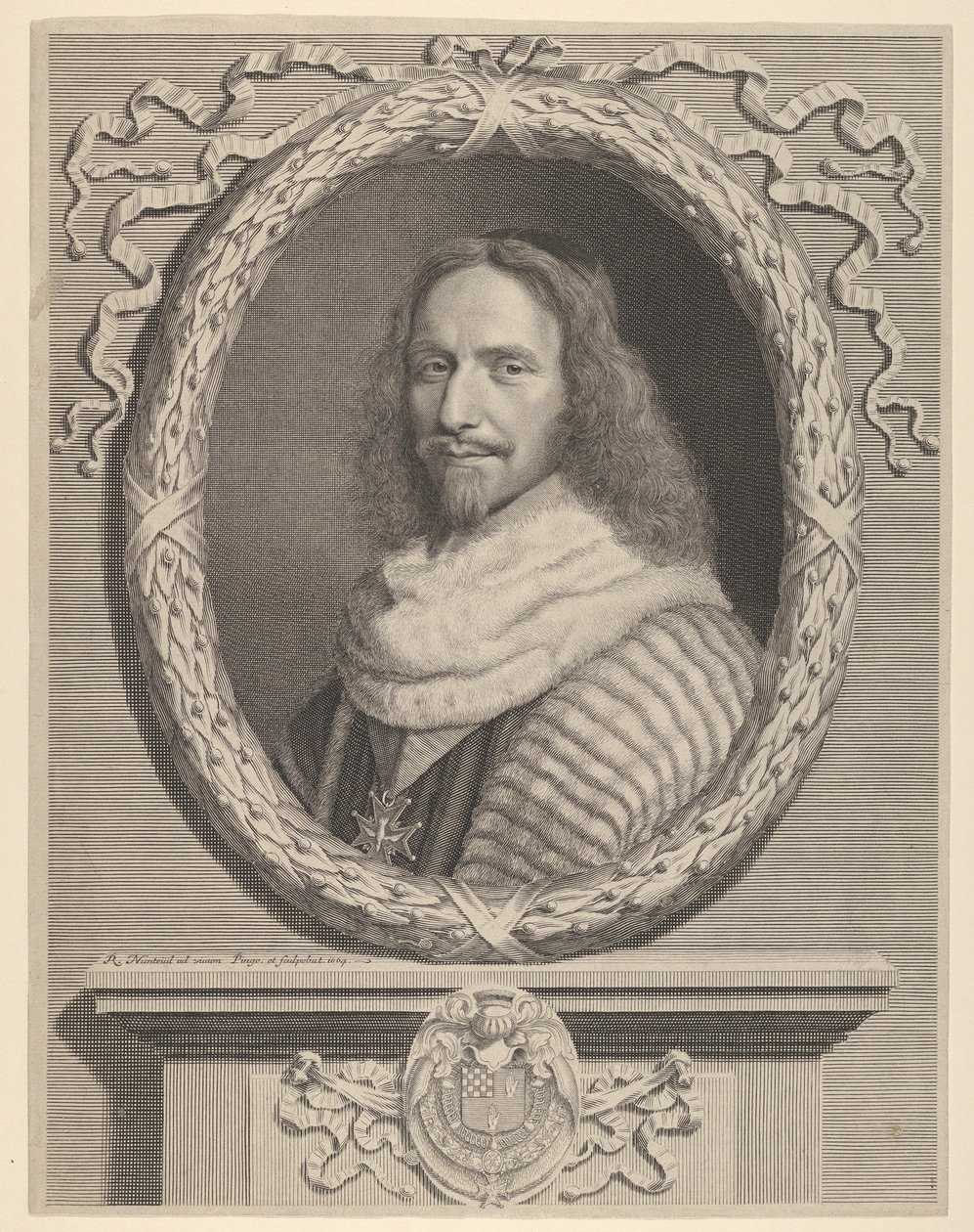 Nicolas Potier de Novion by Robert Nanteuil