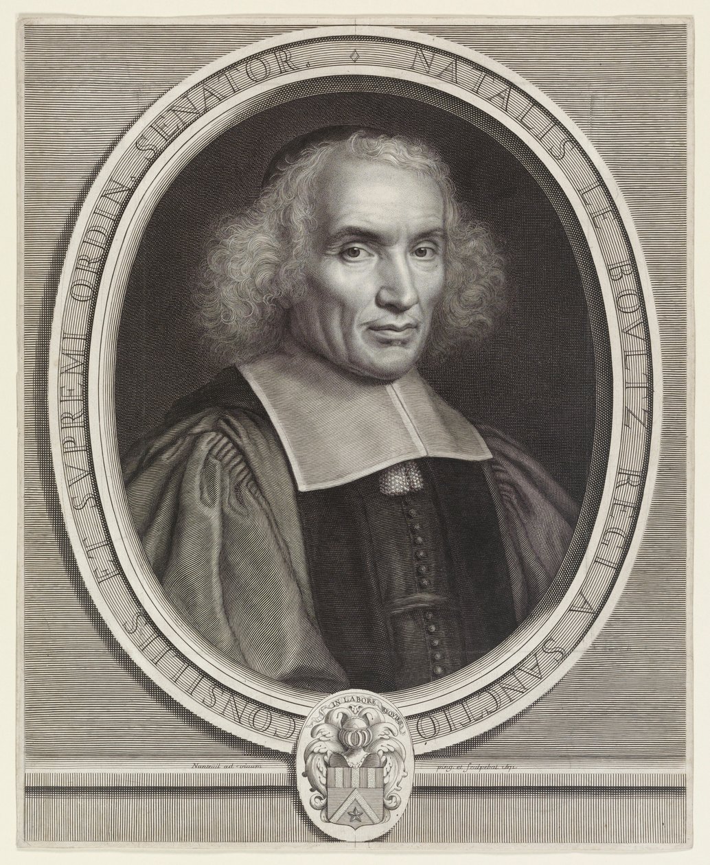 Noël Le Boultz, Counselor in the Parliament of Paris by Robert Nanteuil