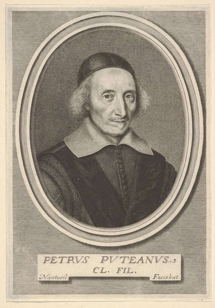 Pierre Dupuy, ca. 1651 by Robert Nanteuil