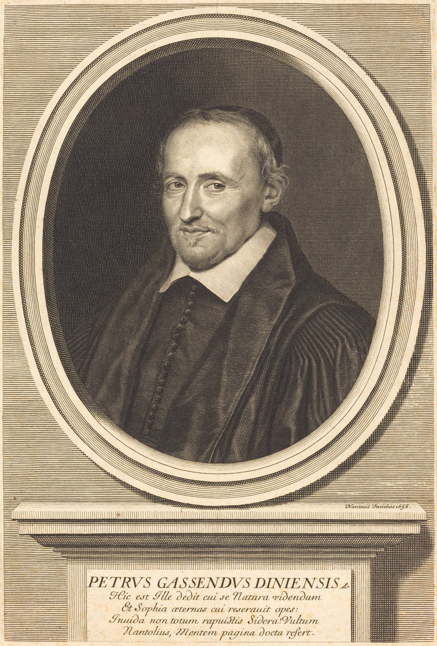 Pierre Gassendi by Robert Nanteuil