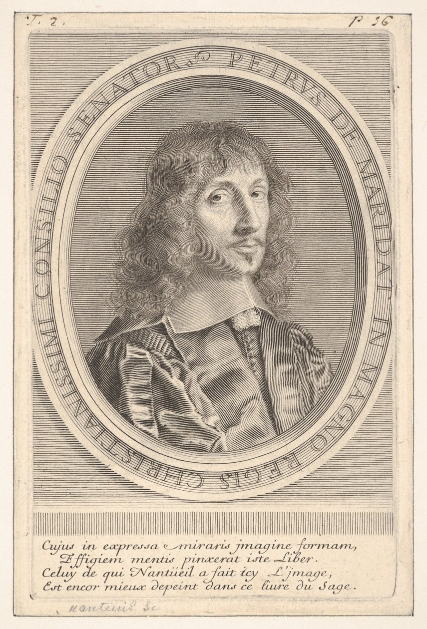 Pierre da Maridat by Robert Nanteuil