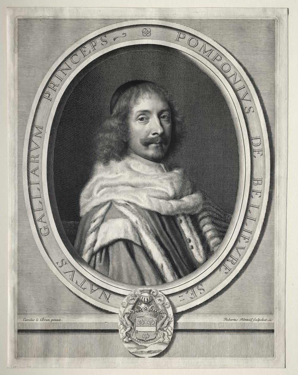 Pompone II de Bellièvre by Robert Nanteuil