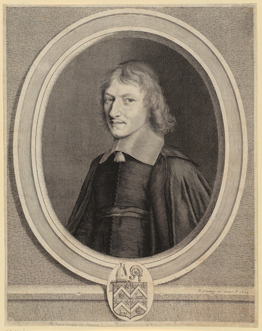 Portrait of Dominique de Ligny by Robert Nanteuil
