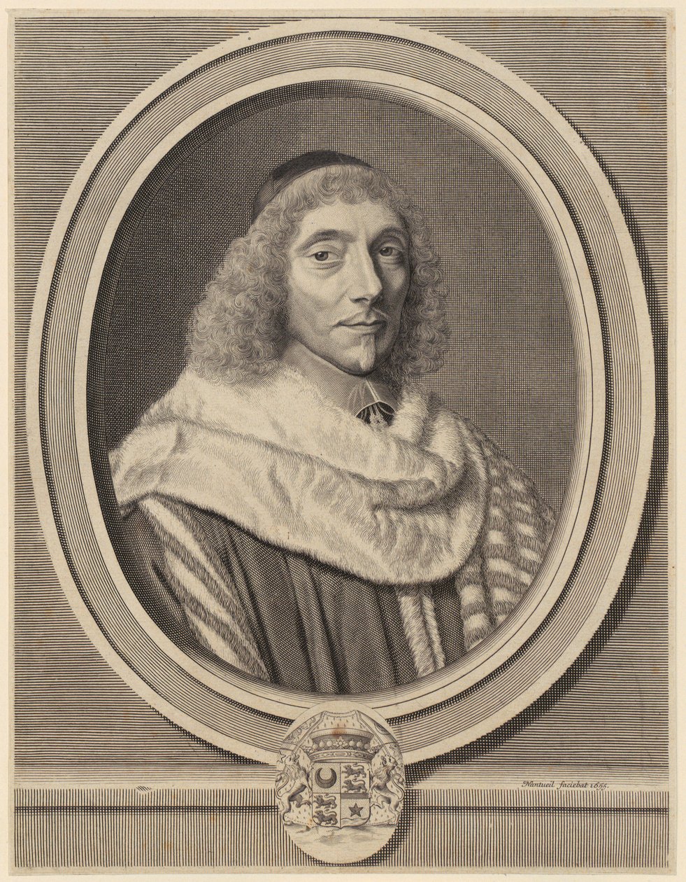Portrait of Jean-Antoine de Mesmes by Robert Nanteuil