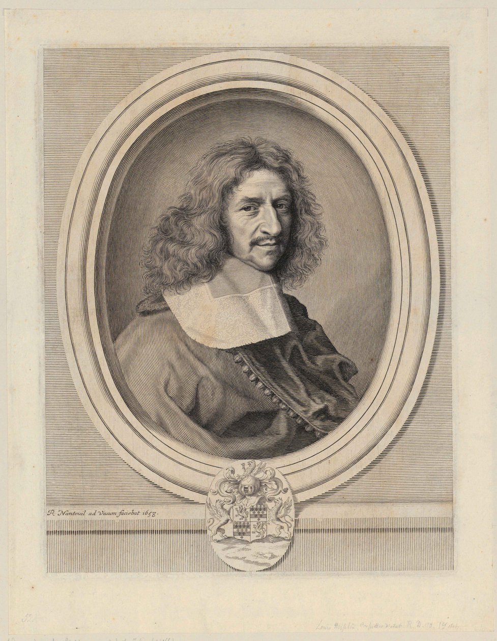Portrait of Louis Hesselin by Robert Nanteuil