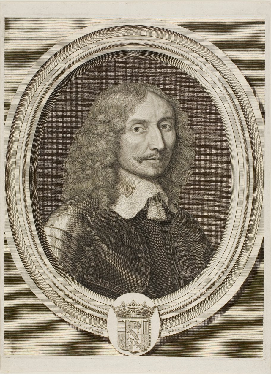 Portrait of Henri de Lorraine, Duke of Mouy by Robert Nanteuil